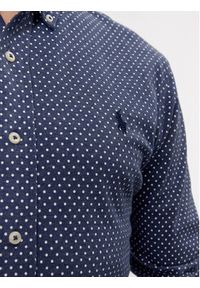 Polo Ralph Lauren Koszula 710926698001 Granatowy Regular Fit. Typ kołnierza: polo. Kolor: niebieski. Materiał: bawełna #4