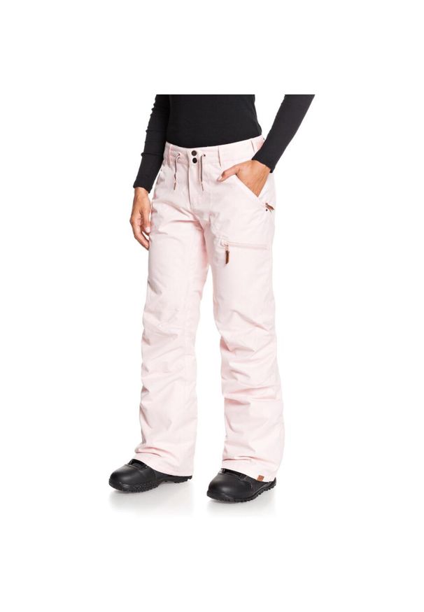 Spodnie narciarskie damskie Roxy Nadia Pant. Kolor: różowy. Sezon: zima. Sport: narciarstwo