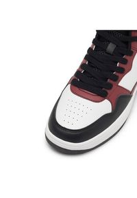 Sprandi Sneakersy HEAT MID MPRS-2022M03108-2 Bordowy. Kolor: czerwony. Materiał: syntetyk