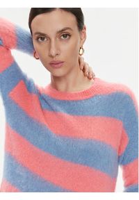 United Colors of Benetton - United Colors Of Benetton Sweter 1026E107J Kolorowy Regular Fit. Materiał: syntetyk. Wzór: kolorowy #5