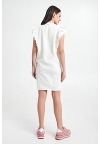 Liu Jo - Sukienka mini LIU JO. Materiał: bawełna. Wzór: aplikacja. Długość: mini #3