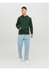 Jack & Jones - Jack&Jones Bluza 12182537 Zielony Standard Fit. Kolor: zielony. Materiał: syntetyk, bawełna #3