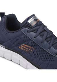 skechers - Skechers Sneakersy Track 232081/NVOR Granatowy. Kolor: niebieski. Materiał: materiał #6