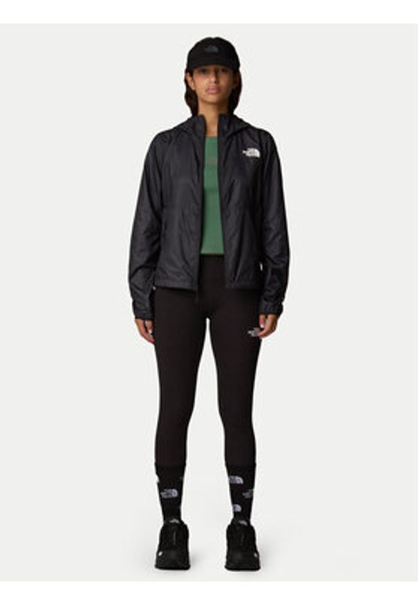 The North Face Legginsy Simple Dome NF0A8C1X Czarny Slim Fit. Kolor: czarny. Materiał: bawełna