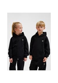 Bluza z kapturem dla dzieci Hummel Bee Loose. Typ kołnierza: kaptur. Kolor: czarny #1