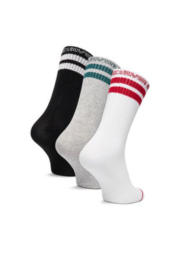 Quiksilver Skarpety długie CEO_BR_QUIK_2040_W_AW25 (3 PACK) Kolorowy. Materiał: bawełna. Wzór: kolorowy