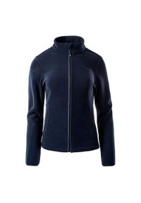 Hi-tec - Bluza Polarowa Damska Nader. Kolor: niebieski. Materiał: polar. Sezon: zima. Sport: turystyka piesza