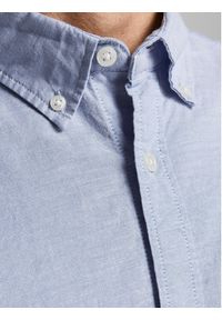 Jack & Jones - Jack&Jones Koszula 12182486 Błękitny Slim Fit. Kolor: niebieski. Materiał: bawełna #5