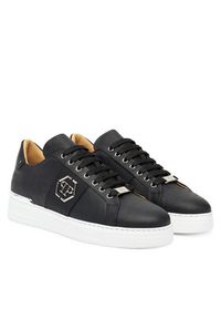 Philipp Plein - PHILIPP PLEIN Sneakersy PAES USC0768 PLE005N02 Czarny. Kolor: czarny. Materiał: skóra #4