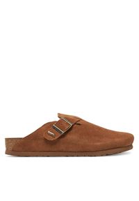 skechers - Klapki Skechers. Kolor: brązowy