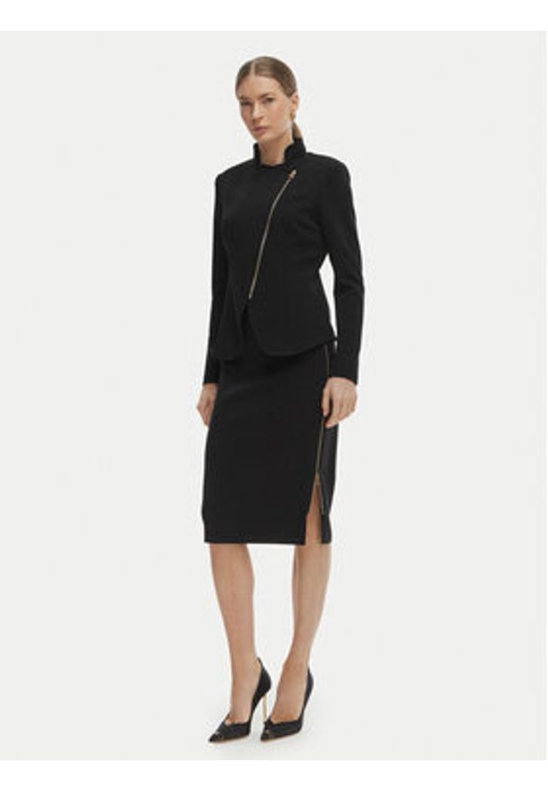 Rinascimento Spódnica ołówkowa CFC0127985003 Czarny Slim Fit. Kolor: czarny. Materiał: syntetyk