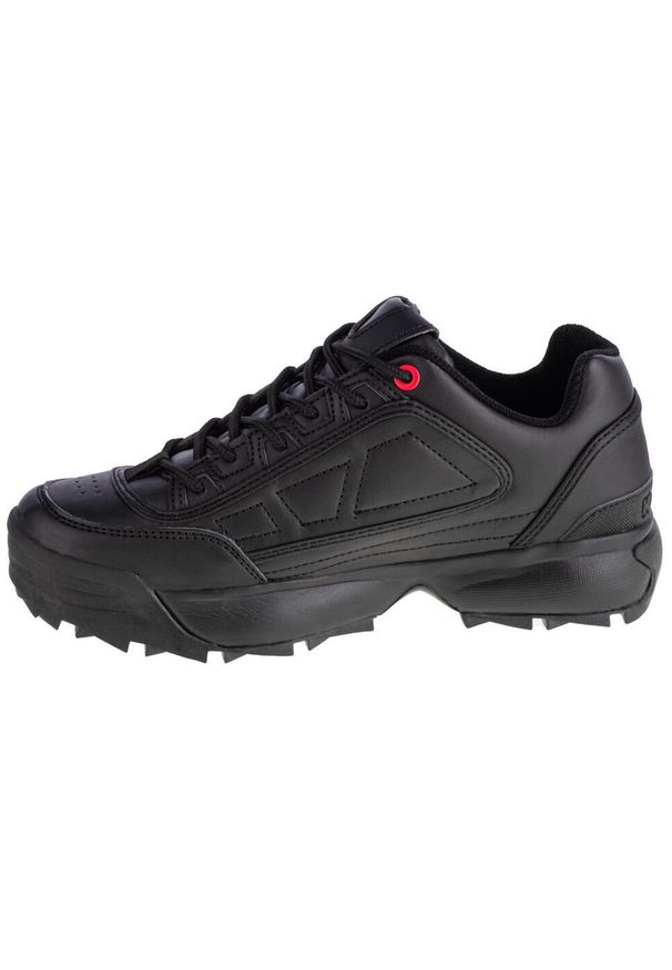 Buty do chodzenia damskie Kappa Rave. Kolor: czarny. Materiał: skóra, syntetyk, materiał. Sport: turystyka piesza