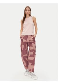 Adidas - adidas Spodnie outdoor Terrex Xploric Cargo JE9430 Różowy Loose Fit. Kolor: różowy. Materiał: syntetyk. Sport: outdoor #3
