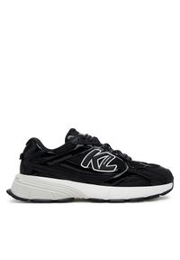 Karl Lagerfeld - KARL LAGERFELD Sneakersy Orion KL55525 Czarny. Kolor: czarny. Materiał: skóra