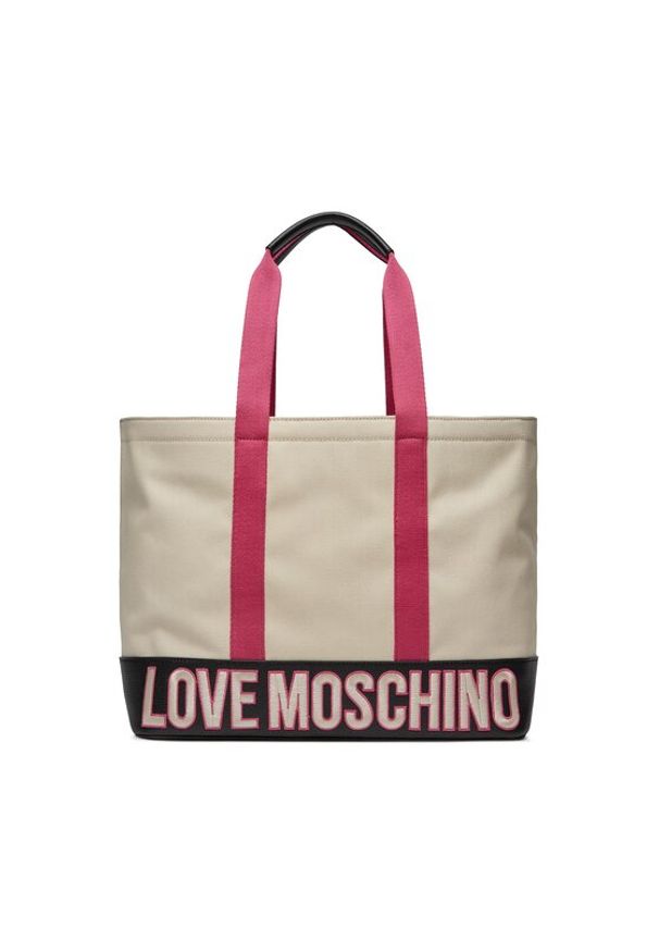 Love Moschino - LOVE MOSCHINO Torebka JC4036PP1ILF110B Beżowy. Kolor: beżowy