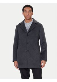 Guess Płaszcz wełniany M4BL3S WGJ82 Szary Slim Fit. Kolor: szary. Materiał: syntetyk #1