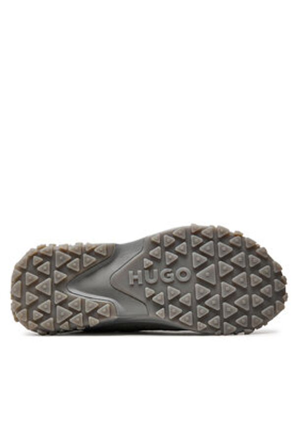 Hugo Sneakersy 50517148 Szary. Kolor: szary. Materiał: materiał