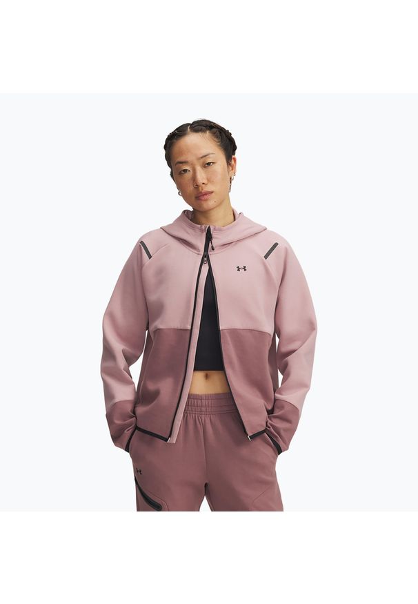 Bluza Under Armour Unstoppable Fleece HZ. Kolor: różowy. Sport: fitness