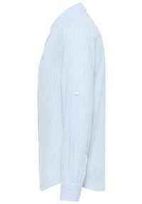 Mustang - Męska Koszula MUSTANG Rawlins Linen Stripe Small 1015235 12595