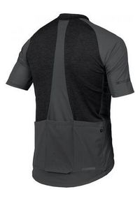 ENDURA - Koszulka rowerowa męska Endura GV500 Reiver S/S. Kolor: czarny. Sport: kolarstwo
