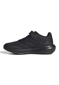 Adidas - Buty adidas Runfalcon 3.0 Jr HP5869 czarne. Okazja: na co dzień. Zapięcie: rzepy, sznurówki. Kolor: czarny. Materiał: materiał, tkanina, syntetyk, guma. Szerokość cholewki: normalna #5