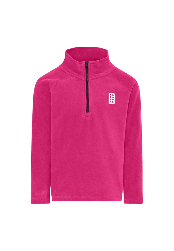 Bluza polarowa dziecięca LEGO Sinclair 702. Kolor: różowy. Materiał: polar