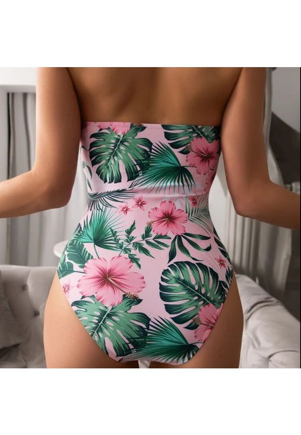 Intica - Strój kąpielowy jednoczęściowy z usztywnieniem na plażę lub basen Kaydence. Kolor: niebieski. Materiał: materiał