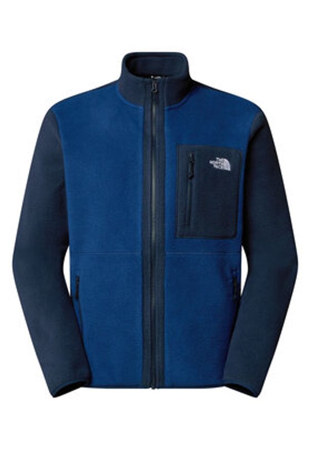 The North Face Polar Yumiori NF0A883R Niebieski Regular Fit. Kolor: niebieski. Materiał: syntetyk