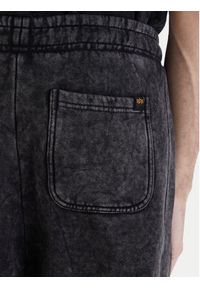 Alpha Industries Spodnie dresowe Vintage Basic 258361 Czarny Regular Fit. Kolor: czarny. Materiał: bawełna #4