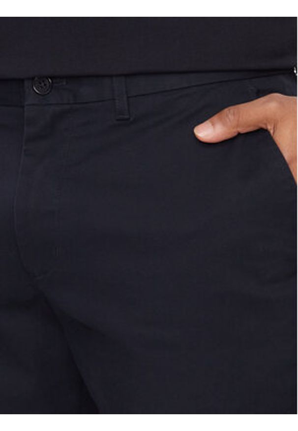 TOMMY HILFIGER - Tommy Hilfiger Szorty materiałowe Brooklyn MW0MW23563 Granatowy Relaxed Fit. Kolor: niebieski. Materiał: bawełna