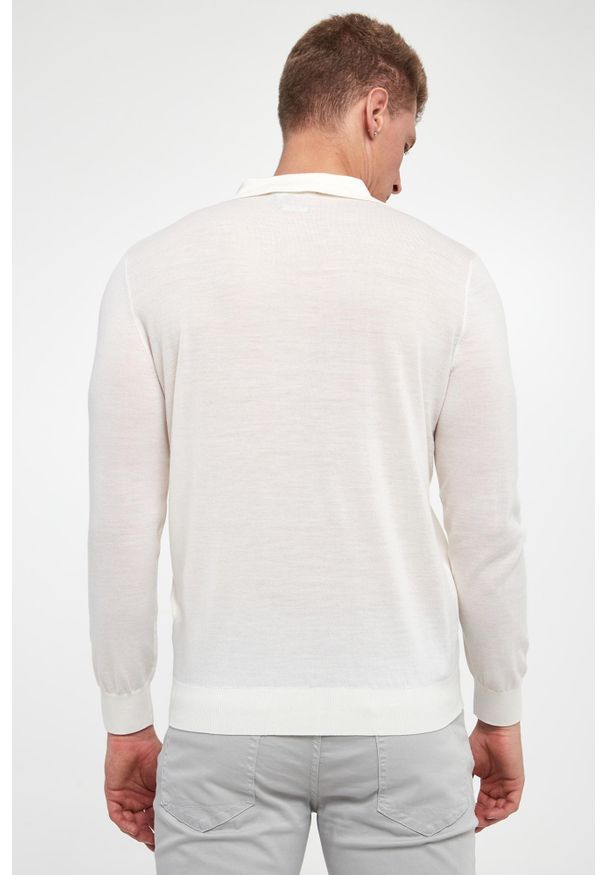 Liu Jo - Sweter męski z wełny merino LIU JO. Materiał: wełna