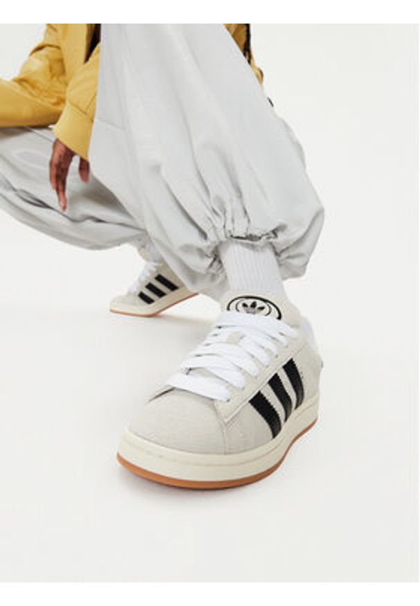 Adidas - adidas Sneakersy Campus 00s W GY0042 Beżowy. Kolor: beżowy. Materiał: zamsz, skóra. Model: Adidas Campus