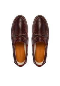 Timberland Półbuty Classic Boat TB0A2Q9XEIW1 Bordowy. Kolor: czerwony. Materiał: skóra #7