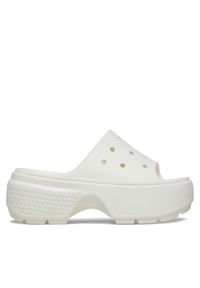 Crocs Klapki Stomp Slide 209347 Beżowy. Kolor: beżowy