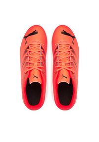 Puma Buty do piłki nożnej Attacanto Fg/Ag 107477 14 Pomarańczowy. Kolor: pomarańczowy. Materiał: skóra #3