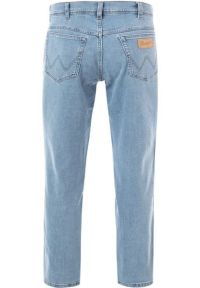 Wrangler - WRANGLER TEXAS SLIM MĘSKIE SPODNIE JEANSOWE JEANS STARLITE W12SYJZ86 112331141 #6
