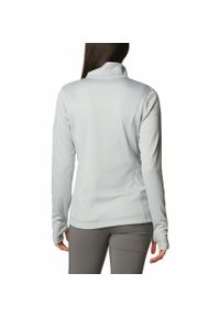 columbia - Polar Turystyczny Damski Columbia Park View Grid Fleece 1/2 Zip. Kolor: szary. Materiał: polar. Sport: turystyka piesza