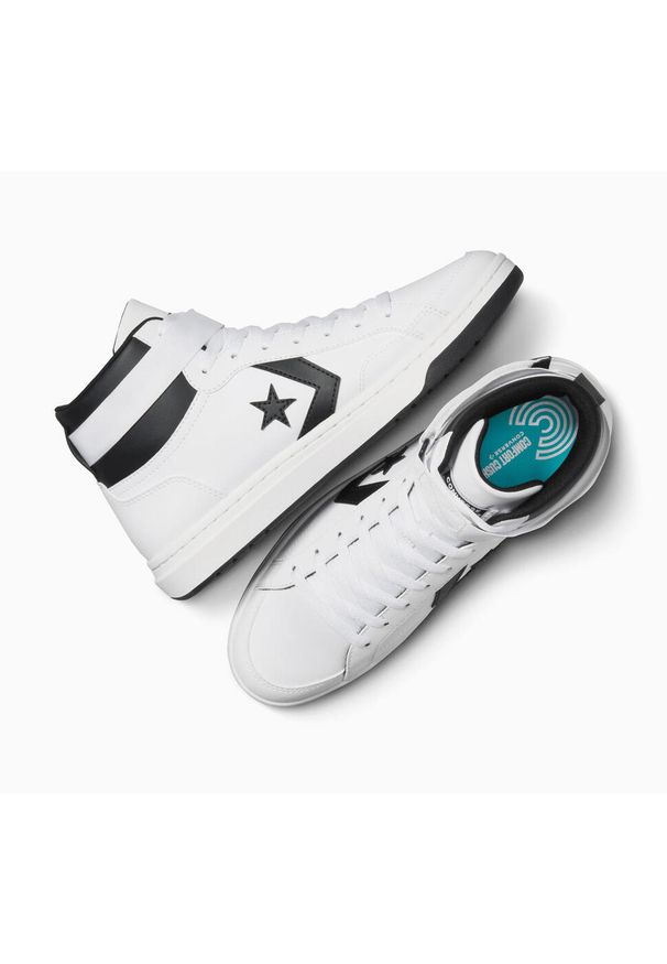 Adidasy Converse Pro Blaze V2, Dla obu płci. Kolor: biały. Materiał: materiał, syntetyk