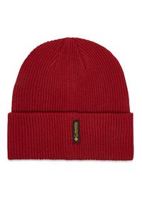 columbia - Columbia Czapka Provisions Cuffed Beanie 2092601 Czerwony. Kolor: czerwony. Materiał: materiał #2