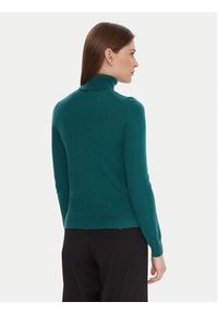 United Colors of Benetton - United Colors Of Benetton Golf 1002D2348 Zielony Regular Fit. Typ kołnierza: golf. Kolor: zielony. Materiał: wełna