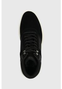 TOMMY HILFIGER - Tommy Hilfiger sneakersy CORE MIX SUEDE HYBRID kolor czarny FM0FM04596. Nosek buta: okrągły. Zapięcie: sznurówki. Kolor: czarny. Materiał: guma. Szerokość cholewki: normalna #3