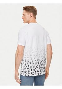 Karl Lagerfeld - KARL LAGERFELD T-Shirt 755033 542221 Biały Regular Fit. Typ kołnierza: dekolt w karo. Kolor: biały. Materiał: bawełna #2