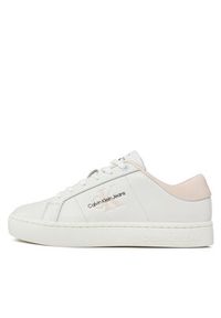 Calvin Klein Jeans Sneakersy Classic Cupsole Lowlaceup Lth Wn YW0YW01444 Biały. Kolor: biały #2