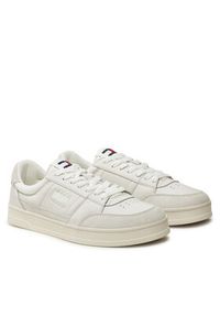 Tommy Jeans Sneakersy EM0EM01444 Biały. Kolor: biały. Materiał: skóra