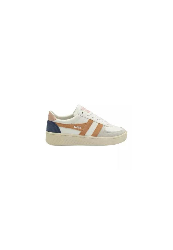 Femme GRANDSLAM TRIDENT Gola AU-TRIDENT WHITE/SALMON/P CLA415 Blanc Gola. Okazja: na co dzień. Kolor: biały