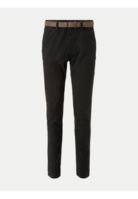 Tom Tailor Denim Chinosy 1008253 Czarny Slim Fit. Kolor: czarny. Materiał: bawełna #3