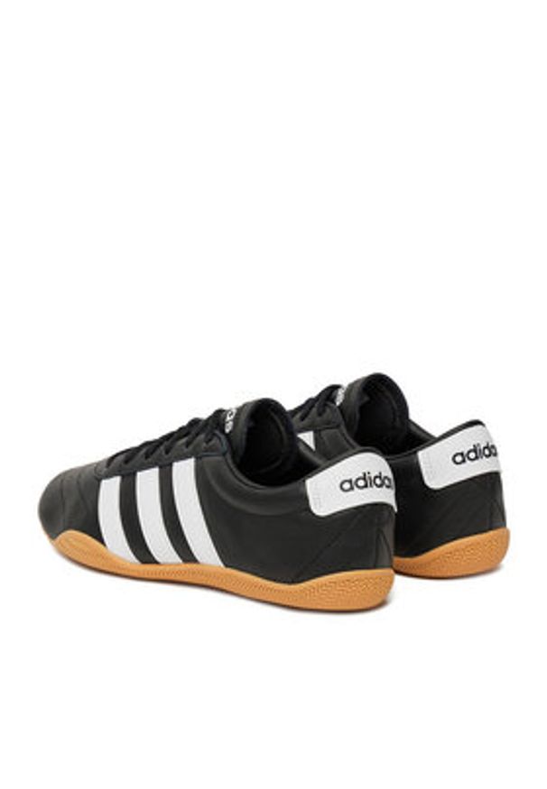 Adidas - adidas Sneakersy GRAND COURT LO JQ9684 Czarny. Kolor: czarny. Materiał: skóra