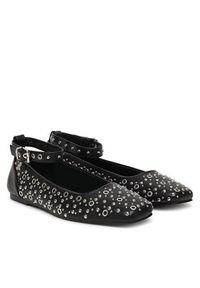 Replay - REPLAY Baleriny GWB23 .000.C0027S Czarny. Kolor: czarny. Materiał: skóra #5