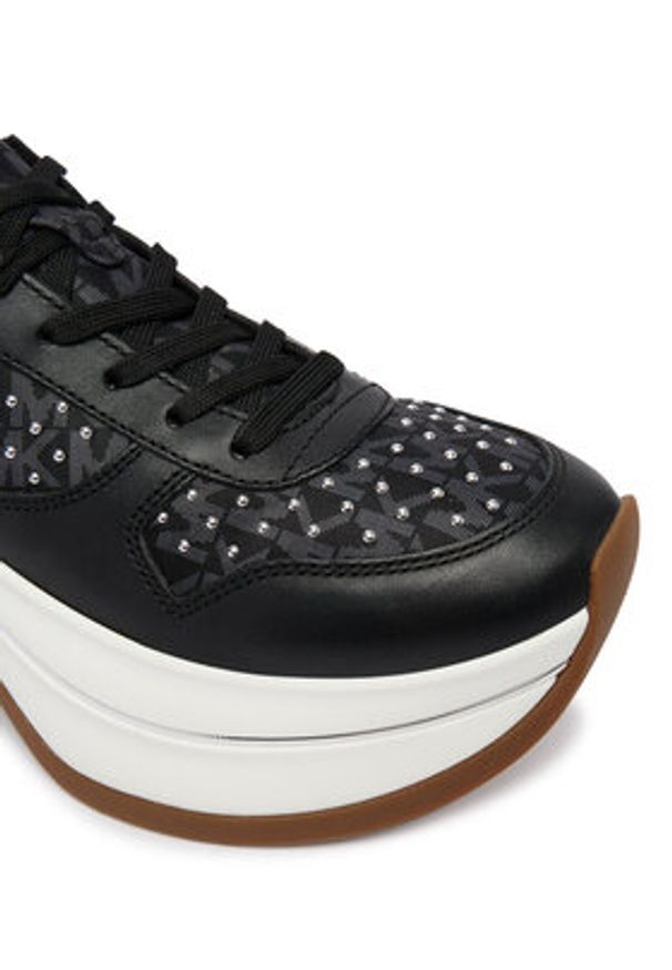 MICHAEL Michael Kors Sneakersy Arla 43R6ARFS1Y Czarny. Kolor: czarny. Materiał: skóra