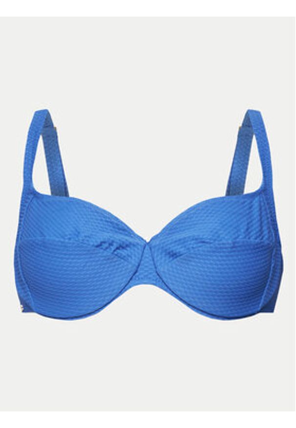 SELMARK - Selmark Góra od bikini BJ511 Niebieski. Kolor: niebieski. Materiał: syntetyk